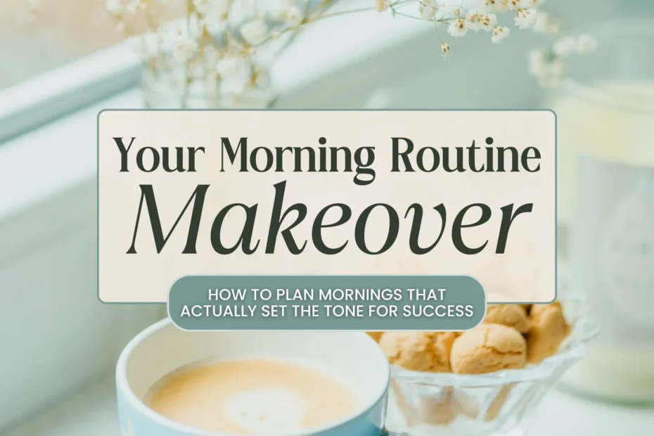 How Building a Morning Routine Sets the Tone for the Day