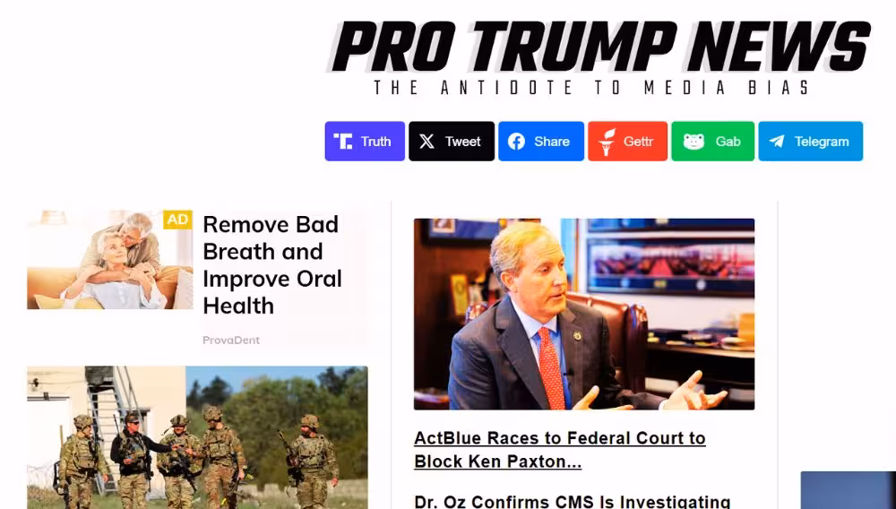 protrumpnews net