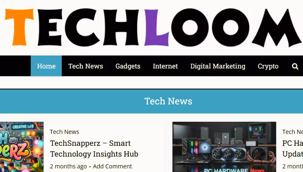 TechLoomz.com: Weaving the Future of Technology and Innovation